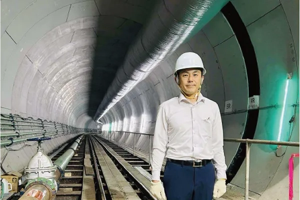 雨水貯水管視察